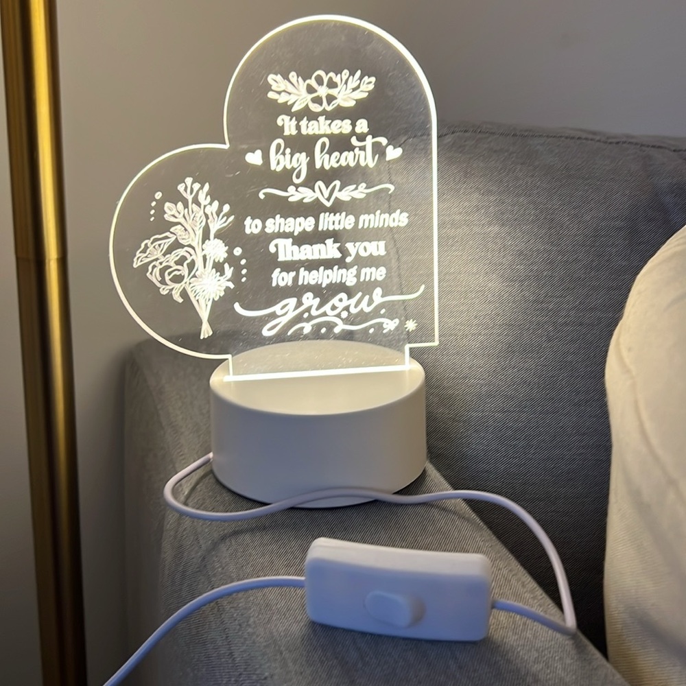 Saying light up decor - Picture 3 of 4